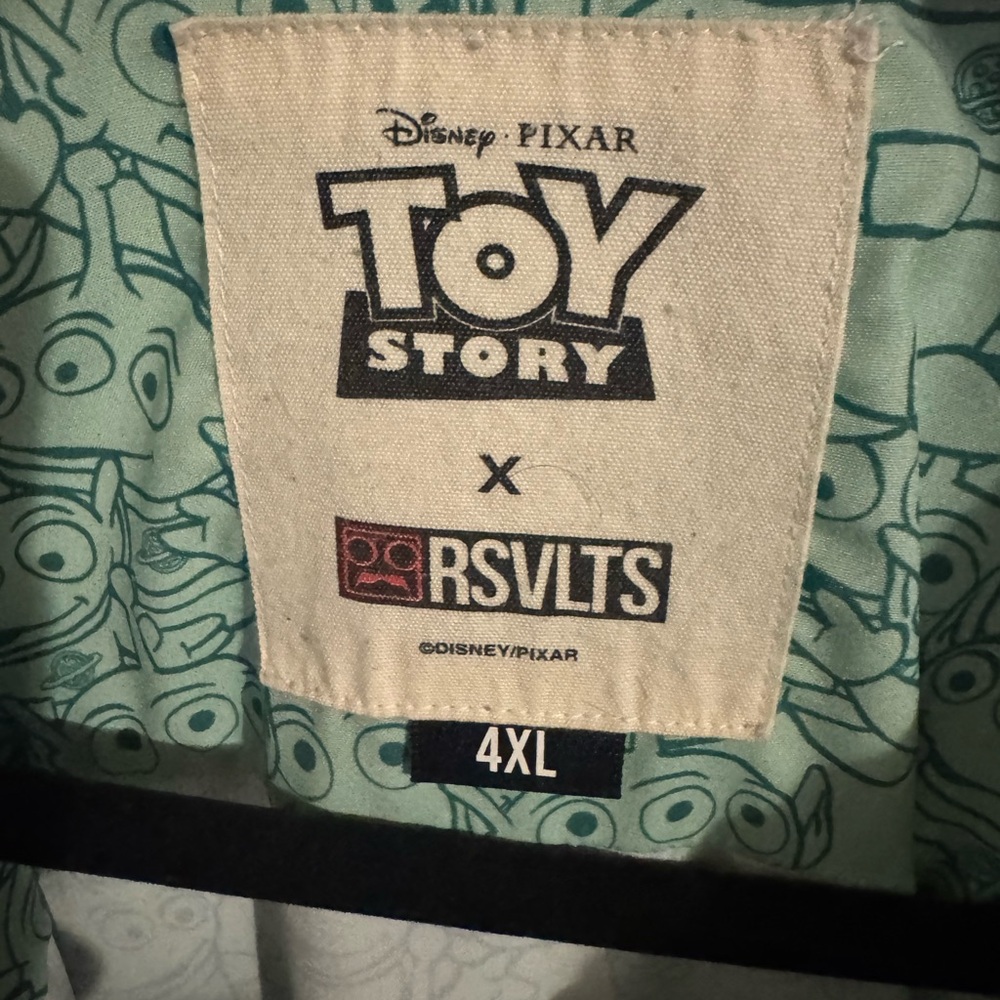 RSVLTS Toy Story Shirt - Green Design